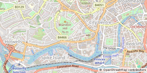 Map of Bristol