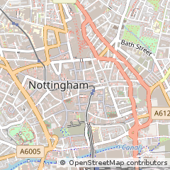 Map of Nottinghamshire
