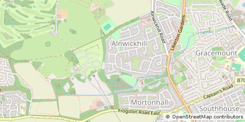 Map of Edinburgh, Midlothian