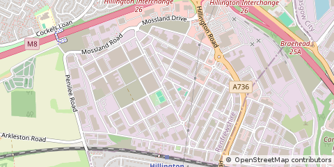 Map of Glasgow