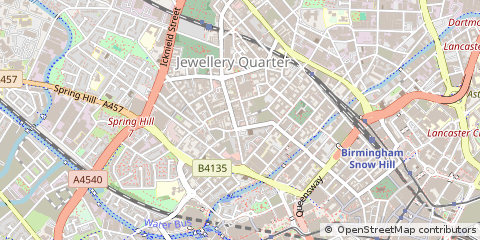 Map of Birmingham