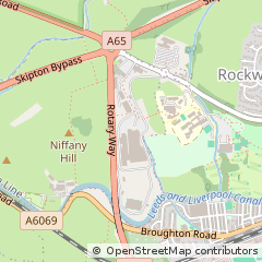 Map of Skipton, North Yorkshire