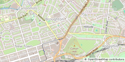 Map of Edinburgh