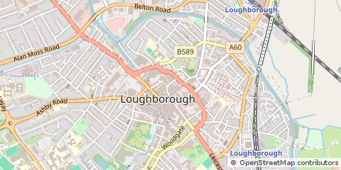 Map of Leicestershire