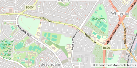 Map of Nottingham