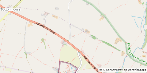 Map of Leek, Staffordshire