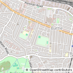 Map of Reading, Berkshire