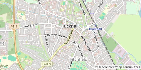 Map of Nottingham