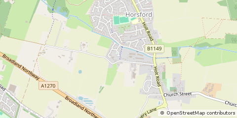 Map of Norwich