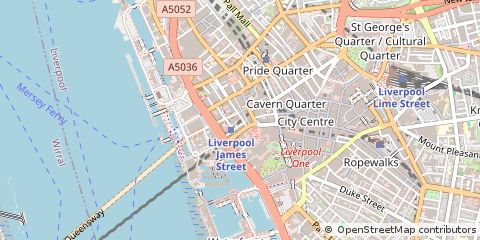 Map of Liverpool