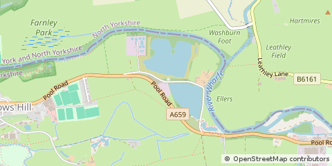 Map of Otley, West Yorkshire