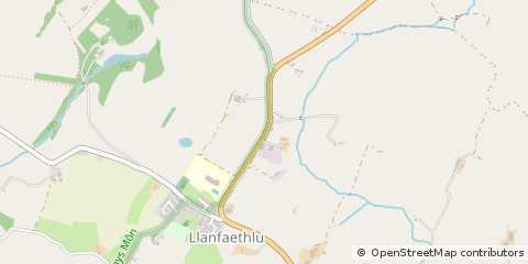Map of Holyhead, Anglesey