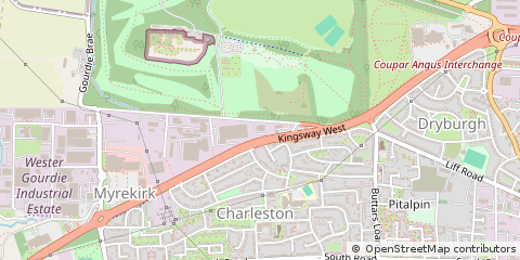 Map of Dundee
