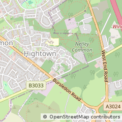Map of Southampton, Hampshire