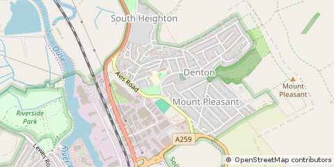 Map of Newhaven