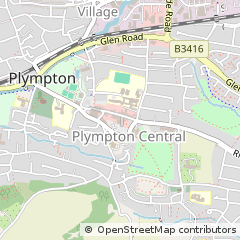 Map of Plymouth, Devon