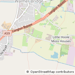 Map of Preston, Lancashire