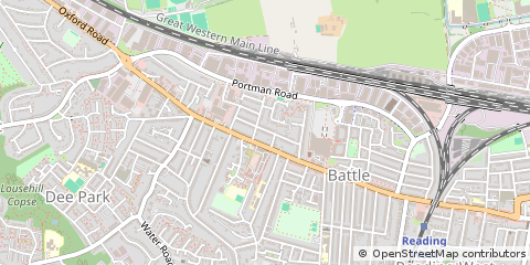 Map of Reading