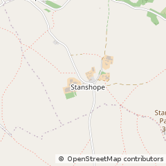 Map of Ashbourne, Derbyshire
