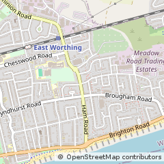 Map of Worthing
