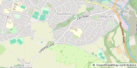 Map of Sheffield