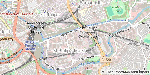 Map of ST Phillips, Bristol