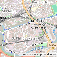 Map of ST Phillips, Bristol