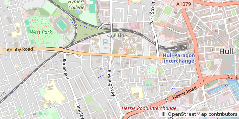 Map of Hull