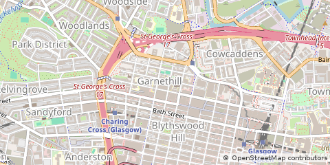 Map of Glasgow