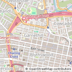Map of Glasgow