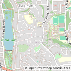 Map of Cardiff