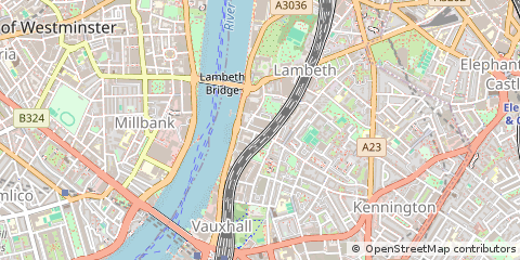 Map of London, West Sussex