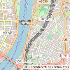 Map of London, West Sussex