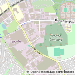 Map of Liverpool, Merseyside