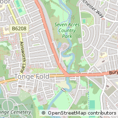 Map of Bolton
