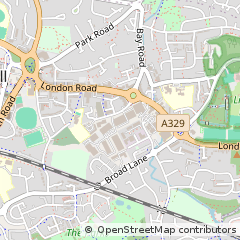 Map of Bracknell
