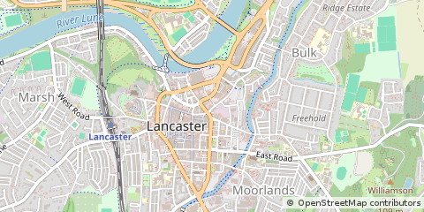 Map of Lancaster