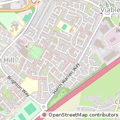 Map of Basingstoke, Hampshire
