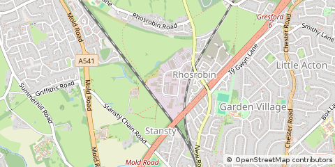 Map of County Borough