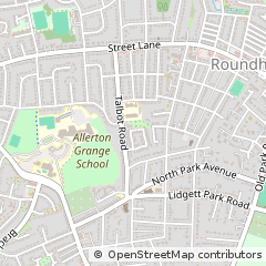 Map of Leeds