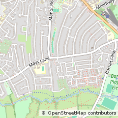 Map of Barnet
