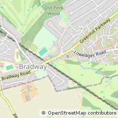 Map of Sheffield
