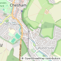 Map of Chesham, Buckinghamshire