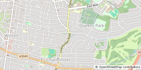 Map of Bournemouth