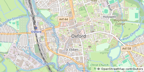 Map of Oxford
