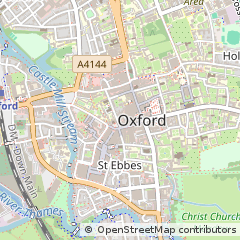 Map of Oxford
