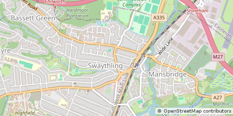 Map of Southampton
