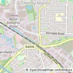 Map of Swindon
