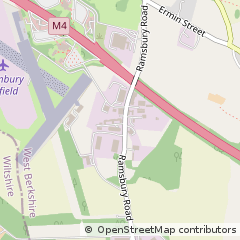 Map of Hungerford, Berkshire
