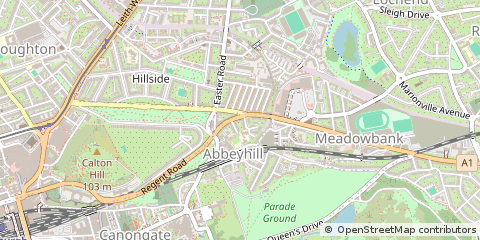 Map of Edinburgh